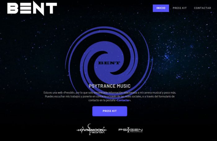 Web - Bent Psy Music / Dj Productor