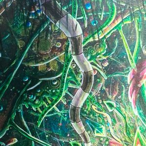 Cuadro de pintura en venta, Cuadros decorativos, arte psicodélico, Chile